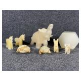 Hand Carved Stone Figurines