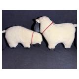 Sheep or Lamb Shaped Plush Stuffed (2)