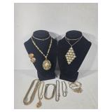 Gold Toned Necklaces(8)