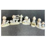 Precious Moments Figurines (6)