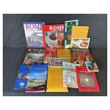 Literature on Rome, Italy, Ireland, Pompeii & USA