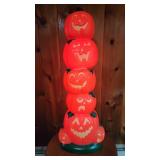 Pumpkin Stack Blow Mold Light Up