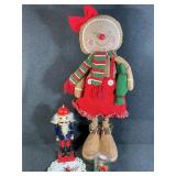 Standing Gingerbreadwoman Decor, Nutcracker,
