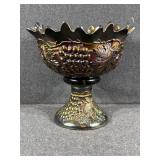 Northwood Carnival Glass Punch Bowl