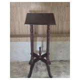 Wooden Plant Stand, Metal Plant Holder