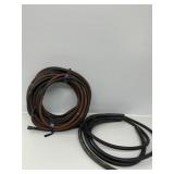 Duel Line Hose Assembly, Black Rubber Hose Pieces