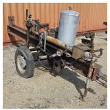 Homemade Log Splitter