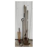 Shovel, Loppers (2) Rake
