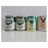 Quaker State Motor Oil(2), Veedol Motor Oil,