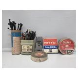 Zip Ties, Vinyl Plastic Electrical Tape(2), K
