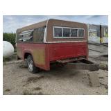 Truck Box  Trailer w/ Topper