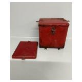 Farmall Tractor Battery Box With Extra Lid
