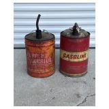 Gas Can and Oil Can