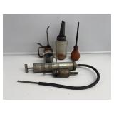 Oil Can, Grease Gun