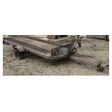 Single Axle Trailer w/ Hand Winch
