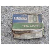 Weed One Pair Tire Chains