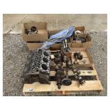 Pallets of Engine Parts