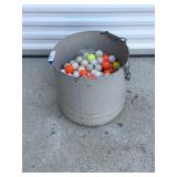 Bucket of Golf Balls