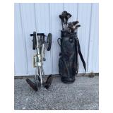 Golf Cart Bag Holders (2) Golf Bag