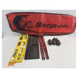 Snap -On Bag, Ball Hitch, Winter Blades