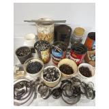 Hose Clamps, Lock Washers, Screws, Nuts, Bolts,