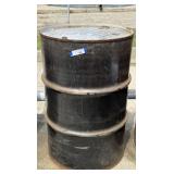 Empty Motor Oil Barrel