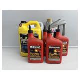 Rear Axle Lubricant (4) Coolant (2) Motor Oil