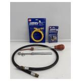 Air Hose, Air Flow Regulator w/ Gauge