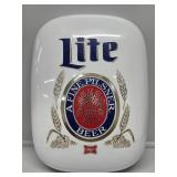 Miller Lite Beer Plastic Sign
