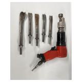 Rodac Pneumatic air hammer, Shank Chisels