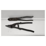 ACME Steel Strapping Cutter, Slip Joint Pliers
