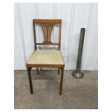 Leg-O-Matic Folding Wooden Chair,