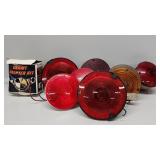 Round Tail Lights(7), Grant Adapter Kit