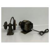 GE Motor & Wire Brush Wheel Attachment