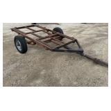 Single Axel Utility Trailer Frame