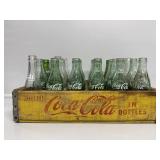 Coca-Cola Glass Bottles In Coca-Cola Crate