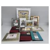 Photo Albums (3) and Picture Frames (8)