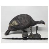 Turkey Decoy, 2 Sets of Legs