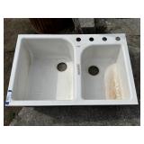 Kohler Dual Tub Porcelain Sink