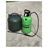 Green Thumb 2 Gal Sprayer, Kerosene Can