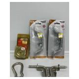 Radiator Cap, Door Pulls(2),Bolt Gate Latch