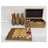 Chess Players, Mini Chess Board