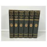 Mark Twain set of books copyright 1884 in USA