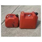 5 Gal & 3 Gal Plastic Gas Containers