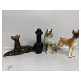 Dog Figurines (4)