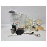 Glass Pitcher, Alcohol Glasses, Beer Coasters,