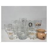 Various Alcohol Branded Glasses