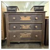 Vanity Dresser w/ Marble Inlay