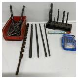 Screw Extractor Set, Auger Drill Bits, Long Reach