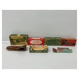 Vintage Fishing Lure Boxes(5)